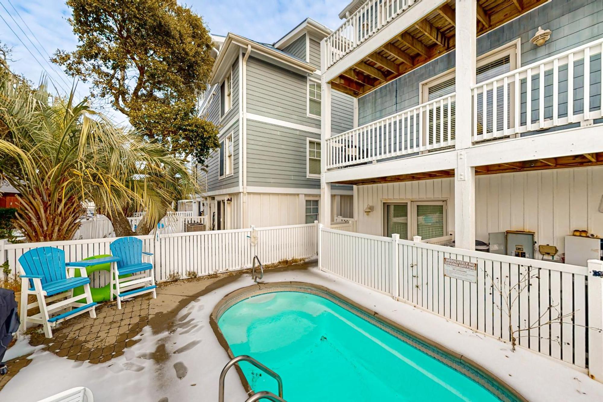 Barefoot Bliss Villa Kure Beach Exterior photo